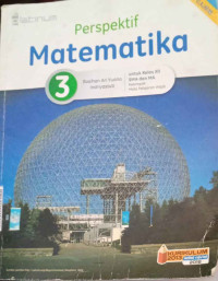 Image of Prespektif Matematika 3: untuk Kelas XII SMA dan MA