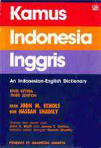 Image of Kamus Indonesia Inggris Ediisi Ke 3