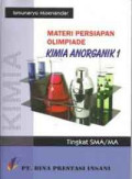 Materi Persiapan Olimpiade Kima Anorganik 1 Tingkat SMA/MA