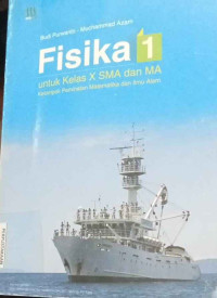 Image of Fisika 1 Untuk Kelas X SMA dan MA