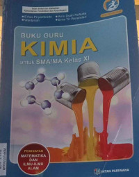 Image of Buku Guru Kimia untuk SMA/MA Kelas XI