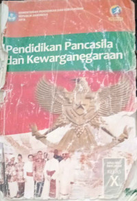 Image of Pendidikan dan Kewarganegaraan SMA/MA/MAK Kelas X