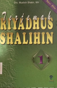 Image of Terjemah Riyadhus Shalihin Jilid 1