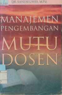 Image of Manajemen Pengembangan Mutu Dosen