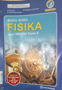 Image of Buku Guru: Fisika untuk SMA/MA Kelas X