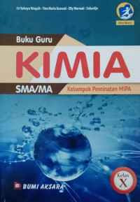 Image of Buku Guru Kimia Peminatan X